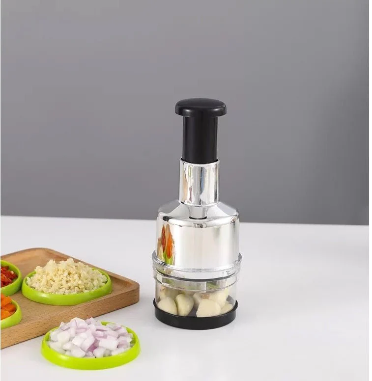 multi function garlic cutter vegetable cutter meat dicer stainless steel